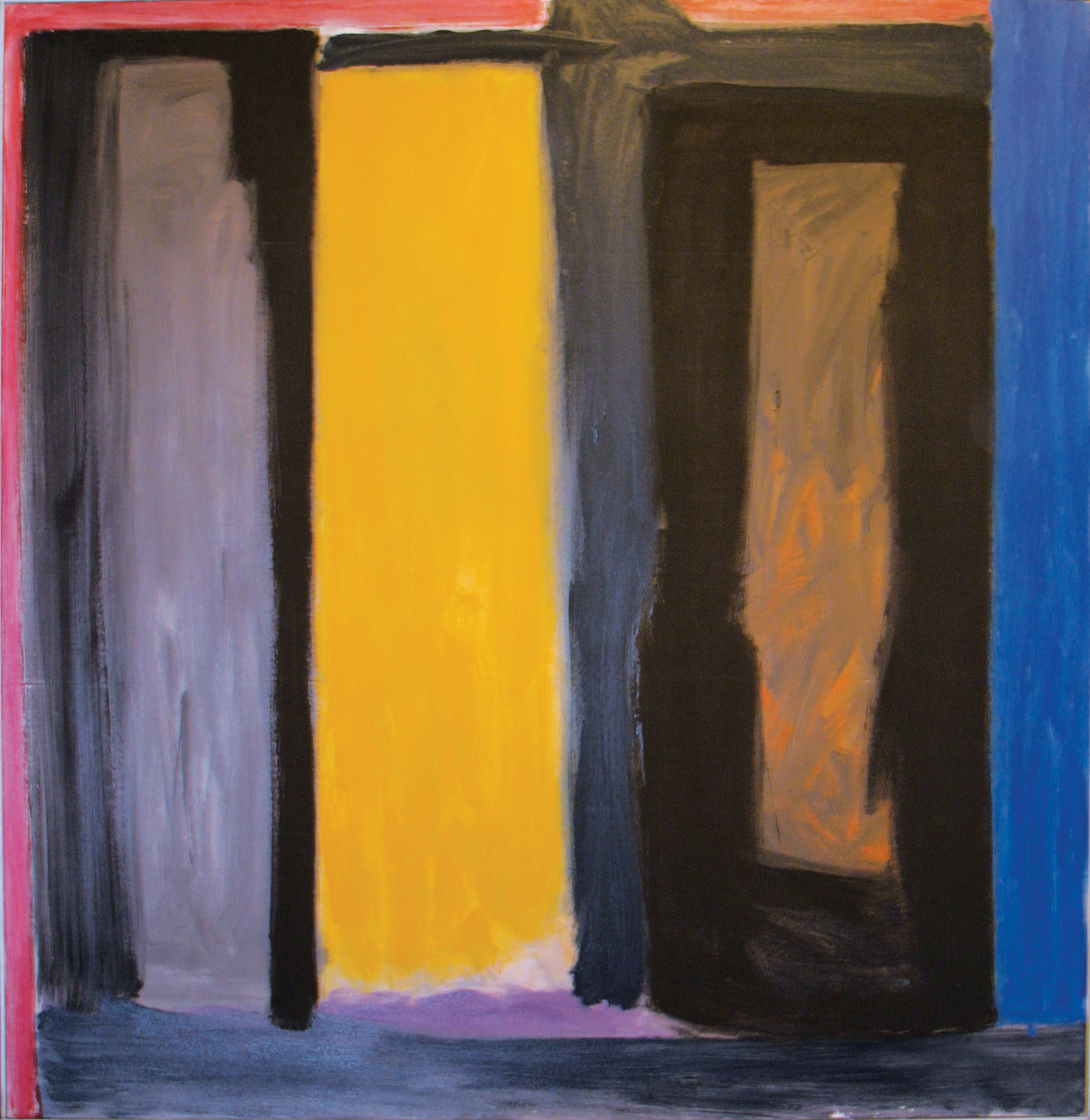 Ernest Briggs, Sketch for a Crucificion, 1981, oil on canvas, 69.5 x 67.5