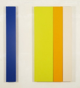 Kendall Shaw, Mermentau Pool, 2013, 4 Panels, Acrylic on Canvas, 48" x 42"
