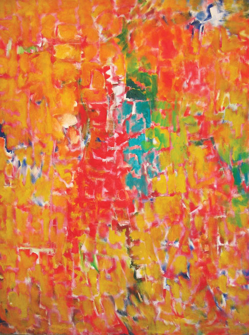 Seymour Boardman, May 15 1960, Untitled, Oil on canvas 72 x 54 in