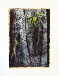 Anne Ryan, Moon is a Flower III, nd, 23 x 17 in