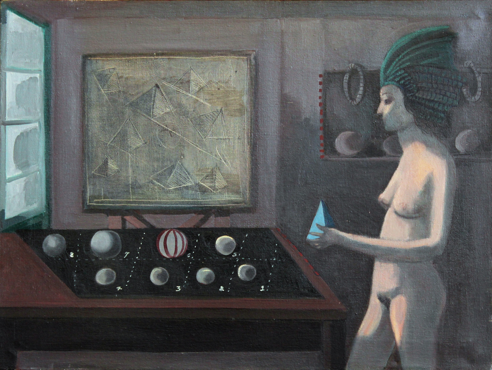 Burt Hasen, Untitled, Oil on Canvas, 18 x 24, ND