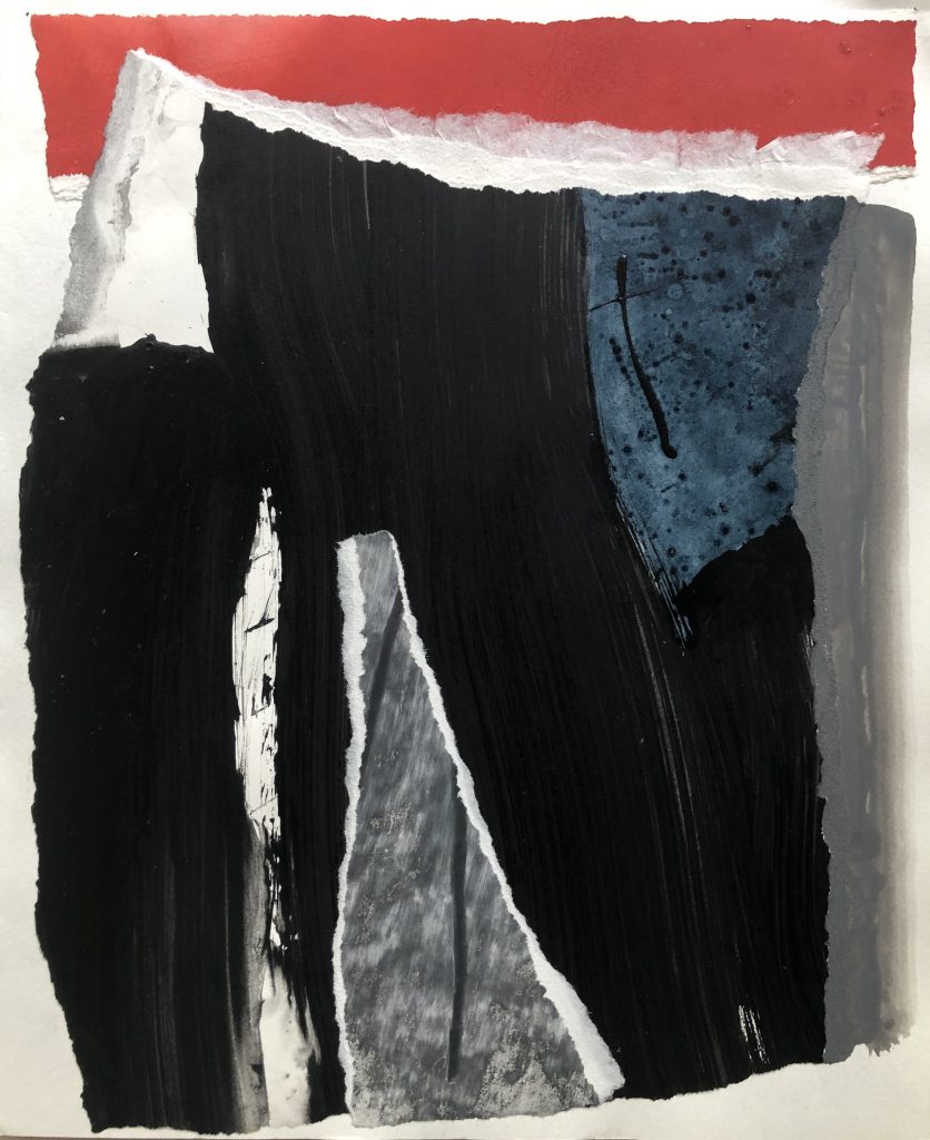 William Manning, Collage Book #4, NO 67, 11-1991, mixed media, 10.5x8.75in
